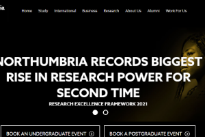 Northumbria University Website
