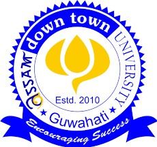 Assam Down Town University Logo