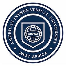 American International University West Africa Logo