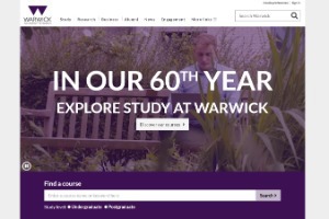 The University of Warwick Website