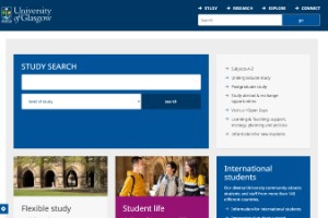 University of Glasgow Website