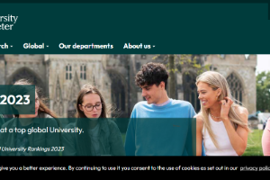 University of Exeter Website
