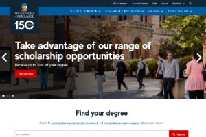 The University of Adelaide Website