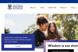 The University of Western Australia Website