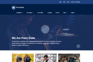 Pennsylvania State University Website