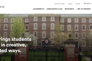 Brown University Website