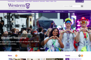 Western University Website