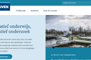 Catholic University of Leuven Website
