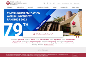 The Hong Kong Polytechnic University Website