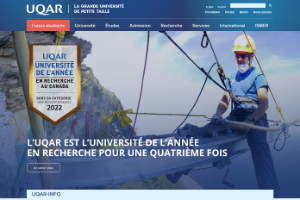 University of Québec in Rimouski Website