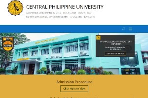 Central Philippine University Website