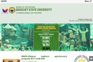 Benguet State University Website