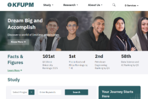 King Fahd University of Petroleum & Minerals Website