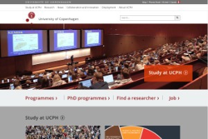 University of Copenhagen Website