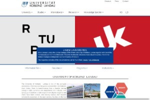 University of Koblenz-Landau Website