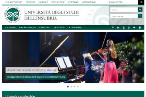 University of Insubria Website
