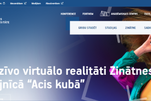 University of Latvia Website