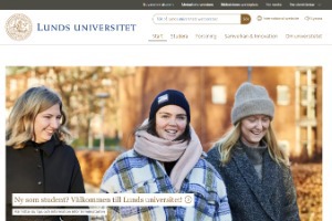 Lund University Website