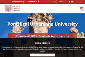 Pontifical Urbaniana University Website