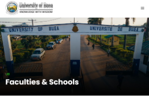 University of Buea Website