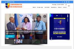 University of Kinshasa Website