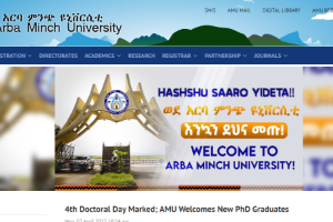Arba Minch University Website