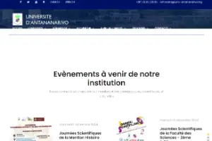 University of Antananarivo Website