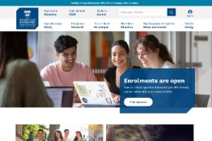 University of Auckland Website