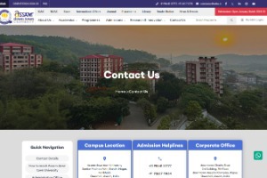 Assam Down Town University Website