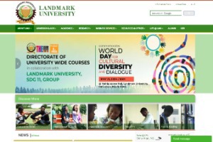 Landmark University Website