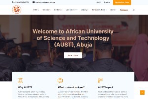 African University of Science & Technology Website