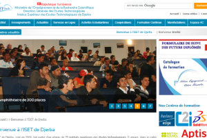 Higher Institute of Technological Studies Djerba Website