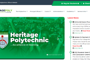 Heritage Polytechnic Website