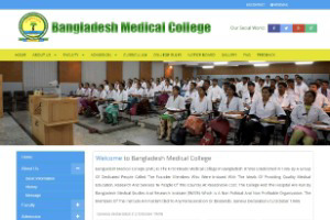 Bangladesh Medical College Website