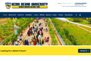 Kebri Dehar University	 Website