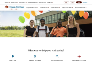 Confederation College Website