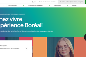 Collège Boréal Website