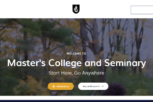Master's College and Seminary Website
