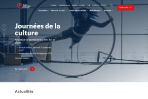 National Circus School Montreal Website