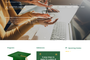Arbutus College Website