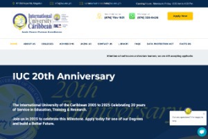 International University of the Caribbean Website