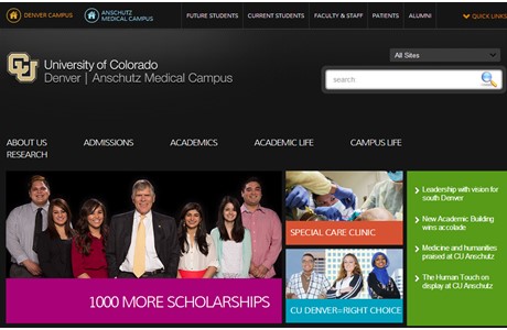 University of Colorado Denver Website