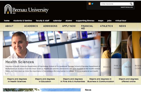 Brenau University Website