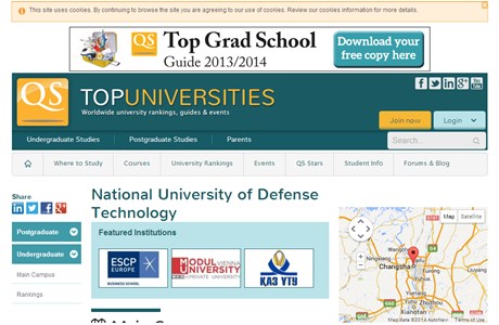 National University of Defense Technology Website