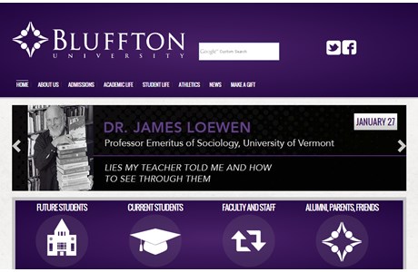 Bluffton University Website