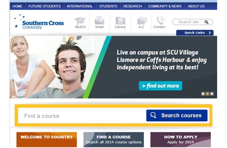 Southern Cross University Website