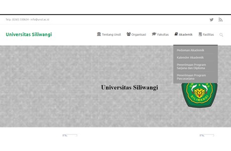 Siliwangi University Website