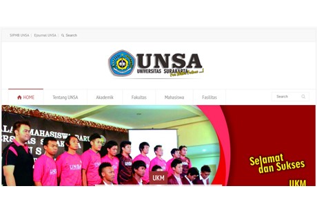 Surakarta University Website