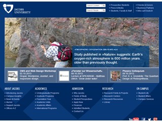 Jacobs University Bremen Website