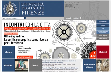 University of Florence Website